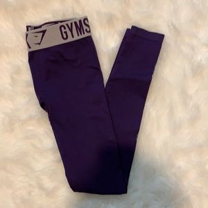 Purple gymshark leggings